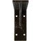 Ekena Millwork Embrey Steel Bracket, Antiqued Warm Silver 2"W x 12"D x 5 1/4"H BKTM02X12X05EBAWS - alternate 7